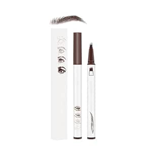 Todays Daily Deals Clearance Prime 1pc Eyeborw Pencil for Women 3D Waterproof Microblading Eyebrow Pencil Contouring Pen, Long Lasting Natural Fine Stroke Microblading Eyebrow Pen 1.2ML