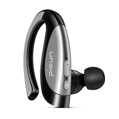 Bluetooth Headset Picun T2 Universal Wireless Headphones Earbuds for Apple iPhone 65s5c5 iPhone 4s4 Samsung Galaxy S5S4S3 LG PC Laptop and Other Bluetooth Device Blackgray