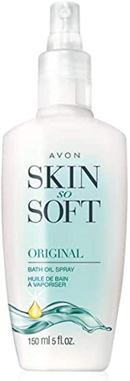 Avon Skin So Soft Original Bath Oil Spray with Pump 5 Ounce