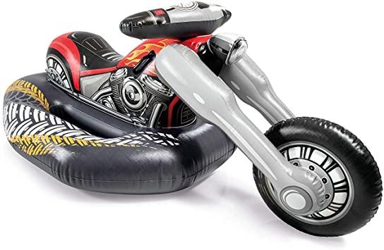 Intex Cruiser Motorcycle Ride-On Pool Toy, for Ages 3