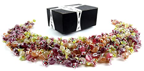 Perugina Bonelle Petit Premium Jelly Candies, 2 lb Bag in a BlackTie Box