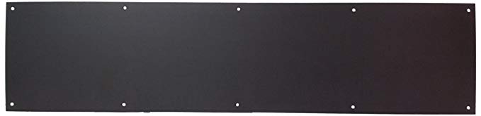 Don-Jo 90 Metal Kick Plate, Duro Coated, 30" Width x 8" Height, 3/64" Thick