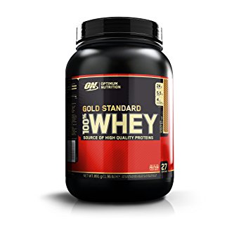 Optimum Nutrition Gold Standard Whey Protein Powder, Chocolate Peanut Butter, 908 g