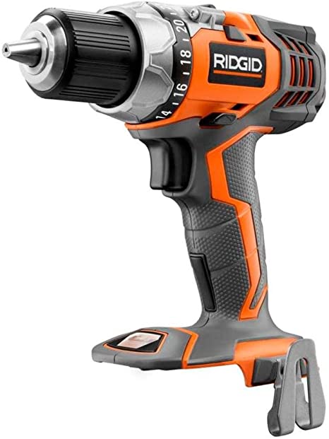 Ridgid 18 Volt Lithium Compact 1/2" Inch Cordless Drill Driver - R86008 - (Bulk Packaged)