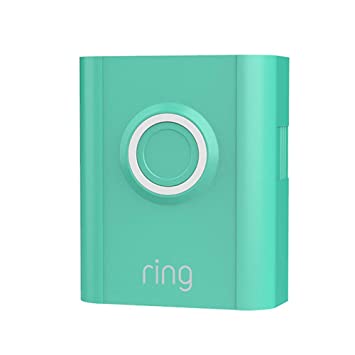 Ring Video Doorbell 3, Ring Video Doorbell 3 Plus, and Ring Video Doorbell 4 Faceplate - Bright Turquoise