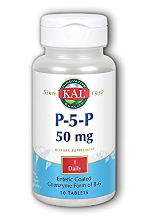 Kal 50 Mg B-6 Pyridoxal-5-phosphate Tablets, 50 Count