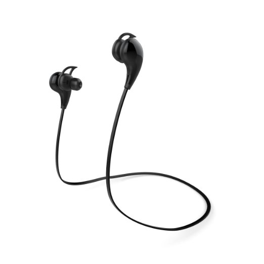 Marvotek Wireless Earphones in Ear Earbuds Bluetooth V4.1 Sport Headphones with Build-in Mic CVC 6.0 Noise Canceling Black