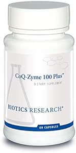 Biotics Research Coq Zyme 1 Plus 1 Milligram of emulsified coenzyme Q1, B Vitamins. 6count