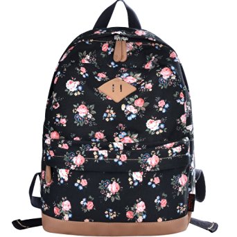 DGY School Backpacks Canvas Backpacks Cute Printed Backpack for Teen Girls 133