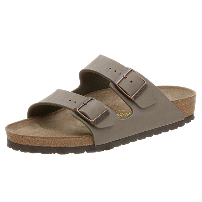 Birkenstock Arizona STONE Birkibuc Sandal - EU Size 37 / Women's US Size 6-6.5