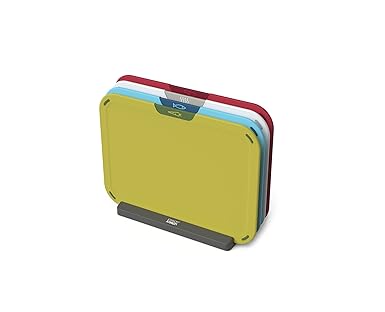 Joseph Joseph Duo 4-piece Chopping Board Set with Storage Stand