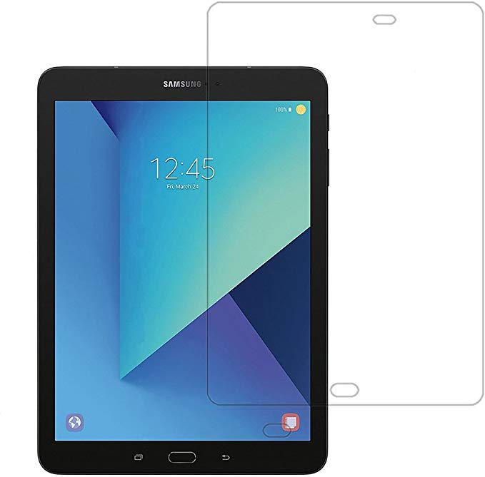 [1-pack] Galaxy Tab S3/Tab S2 Glass Screen Protector, RUBAN Tempered Glass Screen Protector for Samsung Galaxy Tab S3/Tab S2 9.7” Tablet, Bubble-Free/Anti-Fingerprint [Clear]
