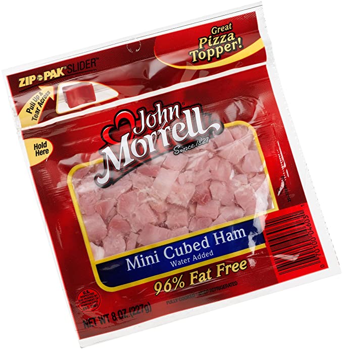 Morrell Cubed Ham, 8 oz