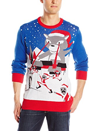 Hybrid Men's X-Mas Cat Attack Sweater