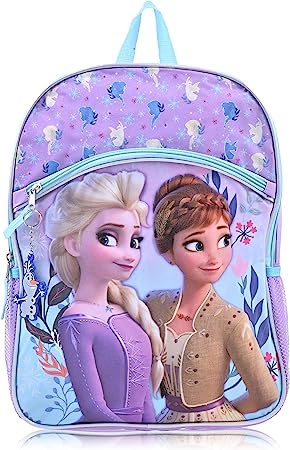 Disney Princess Girls Backpack and Bookbags | Elementary and Kindergarten Kids Backpacks For School