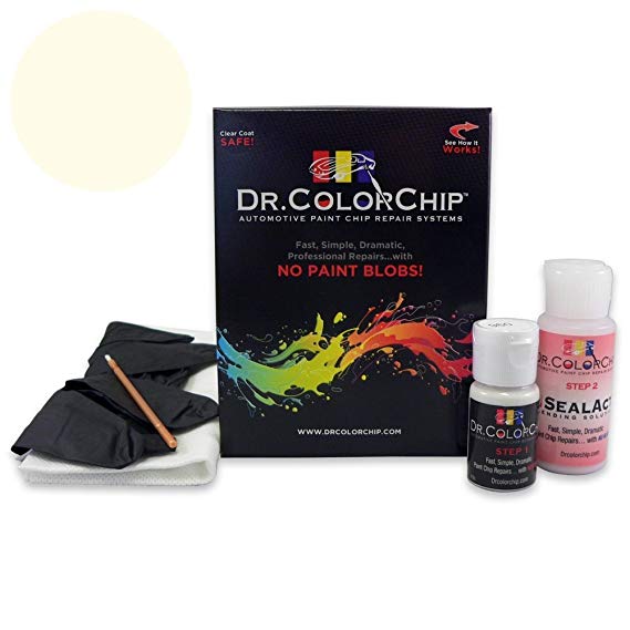 Dr. ColorChip Mazda All Models Automobile Paint - Snowflake Pearl Tricoat/Whitewater Pearl 25D - Basic Kit