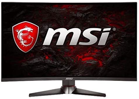 MSI Full HD Non-Glare 1ms 1920 x 1080 144Hz Refresh Rate USB/DP/HDMI FreeSync 24”Gaming Curved Monitor (Optix MAG240CR) - Black