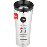 Thermos 16 Ounce Vacuum Insulated Travel Mug Stainless Steel