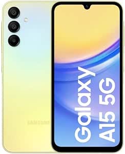 Samsung Galaxy A15 Yellow 6.5" 128GB 5G Unlocked & SIM Free Smartphone