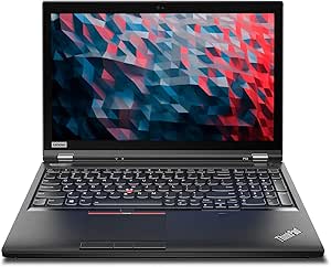 Lenovo Thinkpad P53 i7 9850H 2.6Ghz, 32GB DDR4, 512GB NVMe SSD, 15.6in 1080p, Quadro T2000 4GB, Thunderbolt, Windows 11 Pro (Renewed)