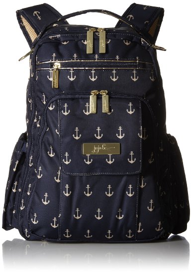 Ju-Ju-Be Legacy Nautical Collection Be Right Back Backpack Diaper Bag The Admiral