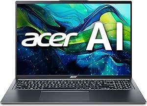 Acer Swift Go 16 Intel Evo Edition Laptop | 16" 1920 x 1200 Touch Display | Unlock AI Experiences | Intel Core Ultra 9 processor 185H | Intel ARC | 16GB LPDDR5X | 1TB SSD | Wi-Fi 7 | SFG16-72T-95Z6