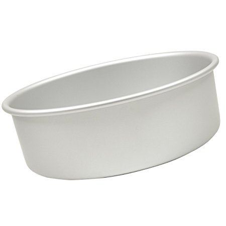 Fat Daddio's Anodized Aluminum Round Cake Pan, 9 Inches by 2 Inches