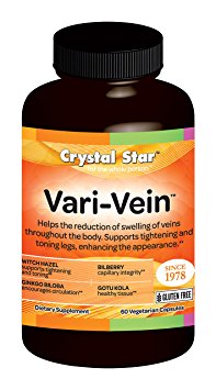 Crystal Star Vari Vein Supplement, 60 Count