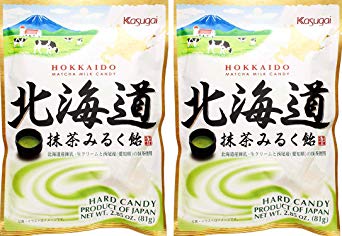 Hokkaido Matcha Milk Ame (2.85oz) (2pack)