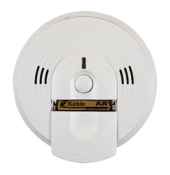 Kidde KN-COSM-IBA Hardwire Combination Smoke/Carbon Monoxide Alarm with Battery Backup and Voice Warning, Interconnectable