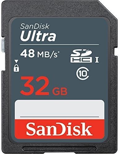 SanDisk Ultra 32GB SDHC Class 10 UHS-1 48MB/s Memory Card