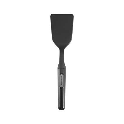 Farberware 5211451 Professional Heat Resistant Nylon Short Turner-Safe for Non-Stick Cookware, Black