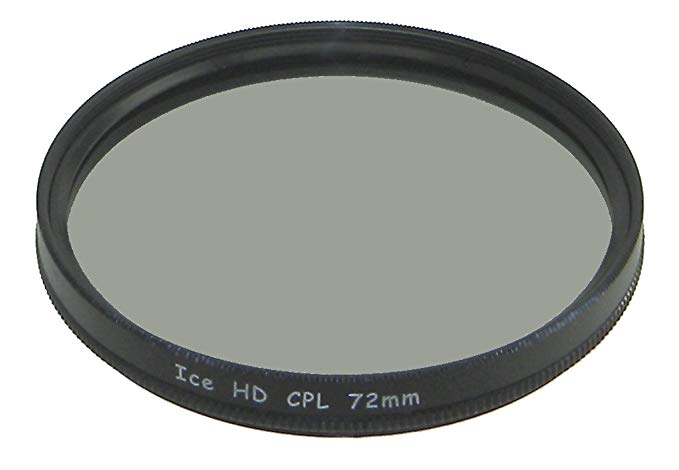 ICE HD 72mm CPL 72 MC Filter Circular Polarizer Hard Coated EZ Clean 16 Layer Multi-Coated