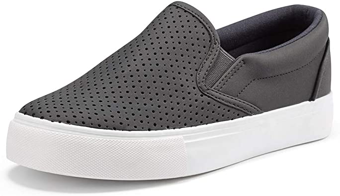 JENN ARDOR Women’s Fashion Sneakers Classic Slip on Casual Shoes Comfortable Walking Shoes