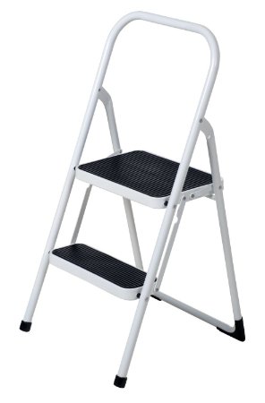 Above Edge AE2065 2 Steps Folding Lightweight Ladder, Stool for Home & Office Use