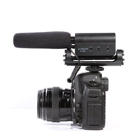 Fotga Ai-598 Shotgun Condenser Mic Microphone for Canon 700d T5i 70d 5d Ii III Camera