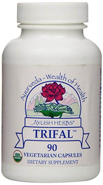 Ayush Herbs Inc Herbal Supplement, Trifal, 90 Count