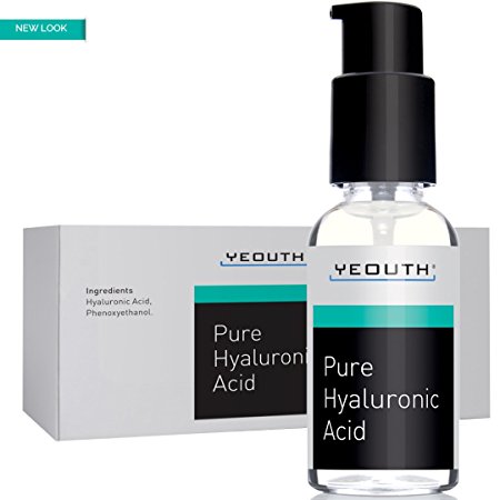 100% Pure Hyaluronic Acid Serum. ALL NATURAL, Medical Quality, Maximum Strength Daily Moisturizer. NO OTHER Product Offers More Active Ingredient. Attracts And HOLDS MOISTURE To Maximize Skin Hydration. Your Skin Will Be FULLER, PLUMPER, TIGHTER. Get Your Healthy Youthful Glow Back! GUARANTEED.
