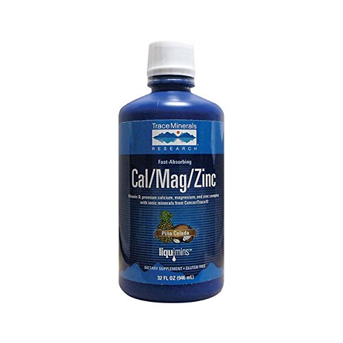 Trace Minerals Research Cal Mag Zinc Pina Colada -- 32 fl oz