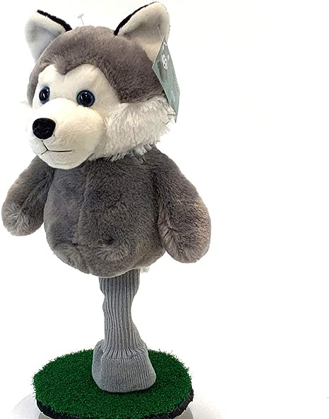 Creative Covers for Golf Hacker The Husky Club Head Covers,Grey