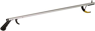 Sammons Preston Reacher with Magnet, 32" Long Handled Magnetic Extension Grabber Tool, 8 oz. Handy Picker Up Tool & Reaching Claw, Aluminum Trash Pickup Aid & Garden Nabber, Reaching Assist Tool