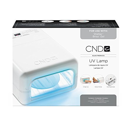 CND Shellac Light Official UV Lamp - (Use with CND Shellac Color Coat Gel Nail Polish)