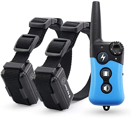 Petrainer 619A-2 Dog Shock Collar with Remote Training Collar for Small Medium Large Dogs with Beep Vibrate Electric Shock Collar