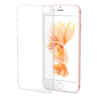 Iphone 6s Clear Case , Hallogy® Iphone 6s Case (4.7)/ Iphone 6s Case Clear [Liquid Skin] iPhone 6 Case Soft Flexible Extremely Thin Gel TPU Cover [Lifetime Warranty]