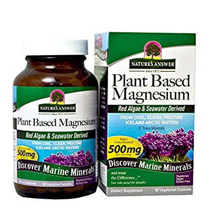 Nature's Answer Plant Based Magnesium, 90-Count