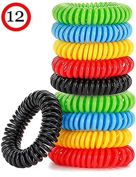 Buggy Bands 12 PCS Bracelets, Colorful Decorative Wristbands for Adults, Kids, Pets