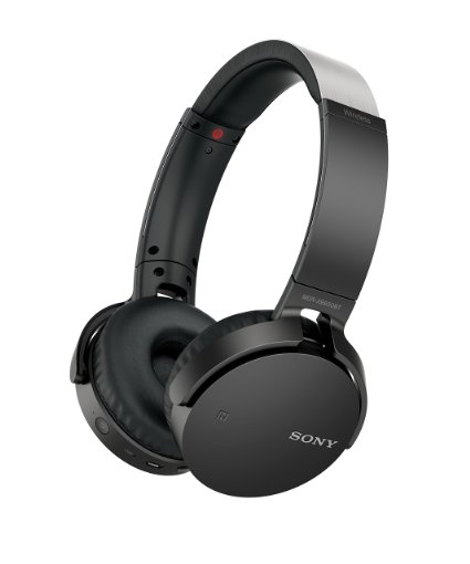 Sony MDRXB650BT/B Extra Bass Bluetooth Headphones, Black