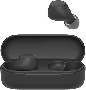 Sony WF-C510 Truly Wireless Earbuds – Small, Light, Bluetooth In Ear Headphones with Multipoint Connection, Ambient Sound, IPX4 Rating, Spotify Tap, Quick Charge, 22 HR Battery, iOS & Android - Black