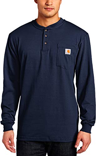 Carhartt Men's Workwear Pocket Henley Shirt (Regular and Big & Tall Sizes)