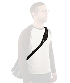 Ultra Comfortable Replacement Strap for Messenger, Duffle, Laptop, and Gym Bags. Cushioned Shoulder Pad
